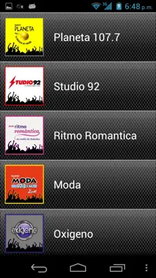 Radio android App screenshot 1